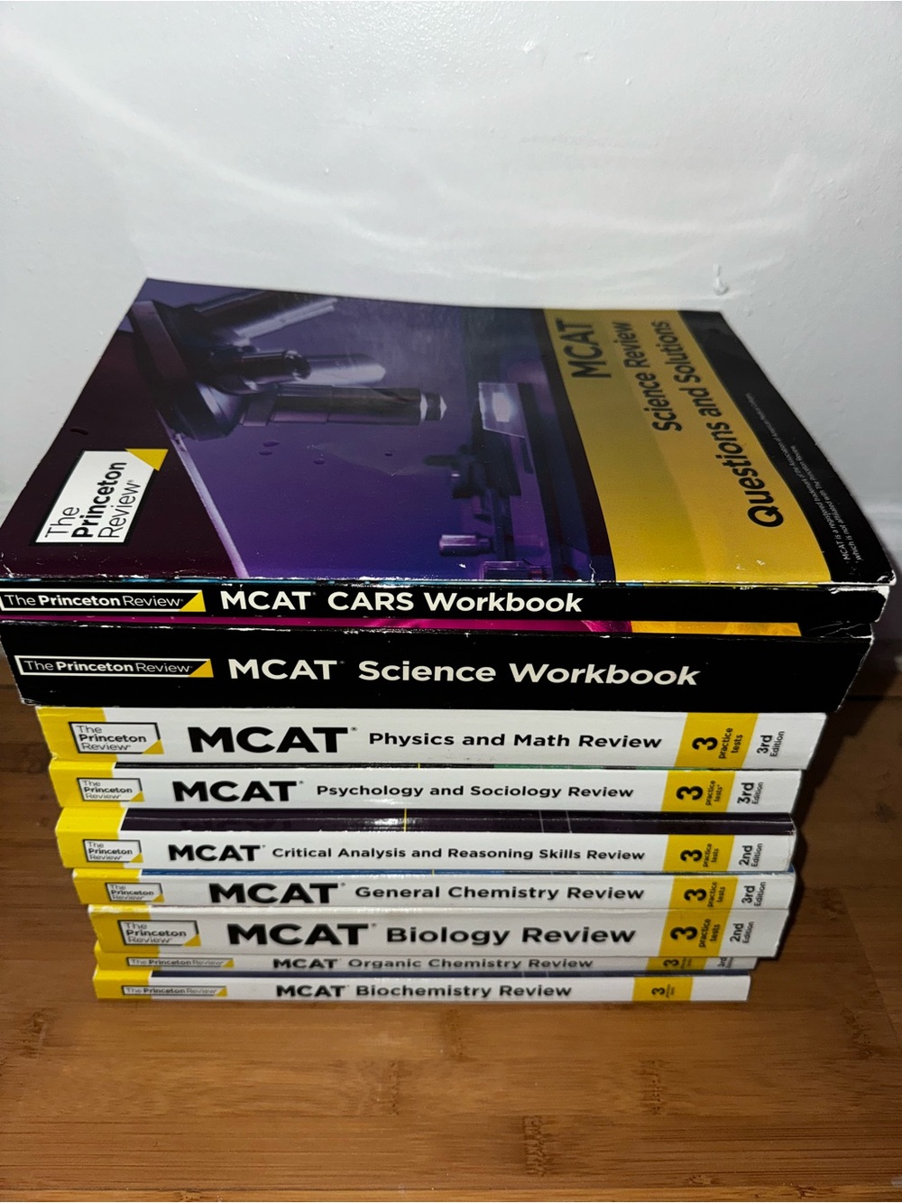 The Princeton Review MCAT Workbook Set - 3rd edition